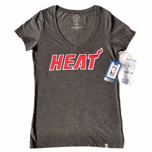 NEW Miami Heat NBA Small T Grey 47 Brand NWT